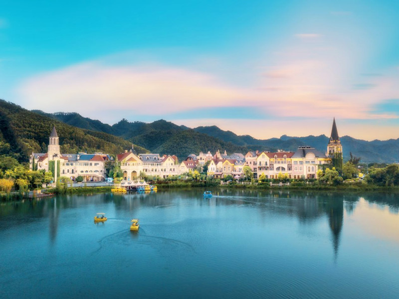 好的風水宅，前有明堂后有靠